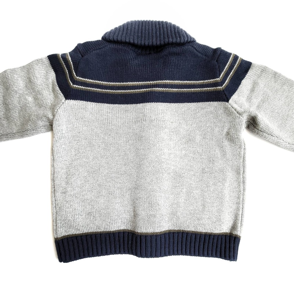 Janie & Jack 2T Deer Sweater Shawl Neck Cardigan NWT - Picture 3 of 4